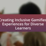 Creating Inclusive Gamified Experiences for Diverse Learners