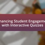 Enhancing Student Engagement with Interactive Quizzes