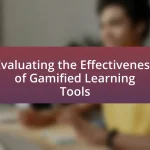 Evaluating the Effectiveness of Gamified Learning Tools