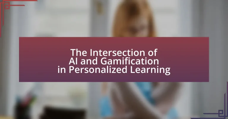 The Intersection of AI and Gamification in Personalized Learning